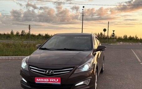 Hyundai Solaris II рестайлинг, 2016 год, 1 000 000 рублей, 1 фотография