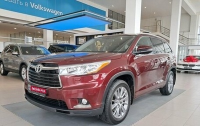 Toyota Highlander III, 2014 год, 2 677 000 рублей, 1 фотография