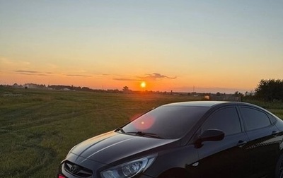 Hyundai Solaris II рестайлинг, 2011 год, 920 000 рублей, 1 фотография
