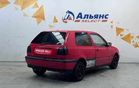 Volkswagen Golf III, 1992 год, 170 000 рублей, 3 фотография