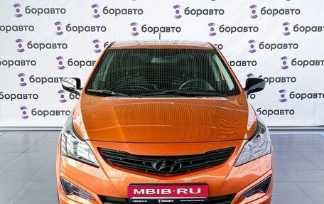 Hyundai Solaris II рестайлинг, 2015 год, 1 130 000 рублей, 17 фотография