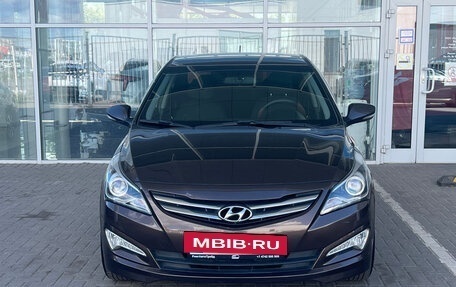 Hyundai Solaris II рестайлинг, 2015 год, 979 000 рублей, 3 фотография