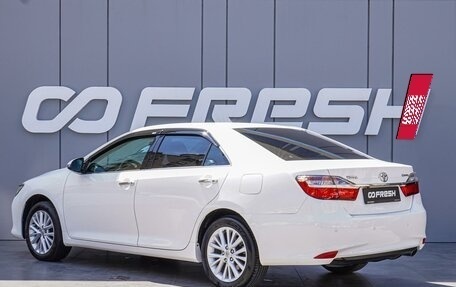 Toyota Camry, 2015 год, 2 320 000 рублей, 2 фотография