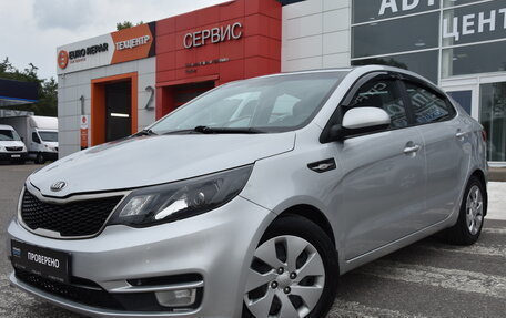 KIA Rio III рестайлинг, 2015 год, 880 000 рублей, 3 фотография