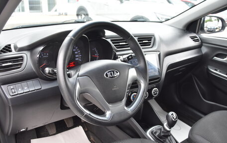 KIA Rio III рестайлинг, 2015 год, 880 000 рублей, 16 фотография