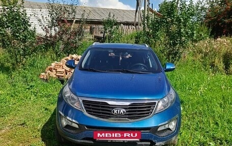 KIA Sportage III, 2012 год, 1 250 000 рублей, 2 фотография