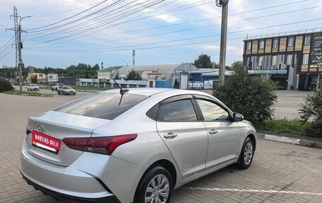 Hyundai Solaris II рестайлинг, 2021 год, 1 550 000 рублей, 9 фотография
