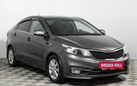 KIA Rio III рестайлинг, 2015 год, 699 777 рублей, 3 фотография