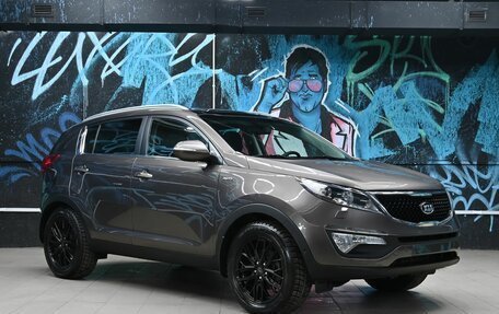KIA Sportage III, 2016 год, 1 345 000 рублей, 2 фотография