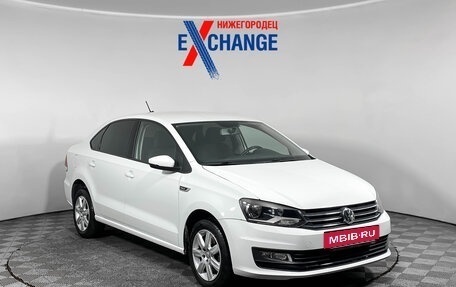 Volkswagen Polo VI (EU Market), 2018 год, 979 000 рублей, 2 фотография