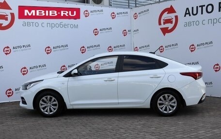 Hyundai Solaris II рестайлинг, 2018 год, 1 395 000 рублей, 4 фотография