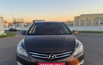 Hyundai Solaris II рестайлинг, 2015 год, 1 050 000 рублей, 1 фотография