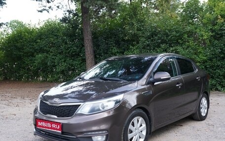 KIA Rio III рестайлинг, 2015 год, 1 150 000 рублей, 1 фотография