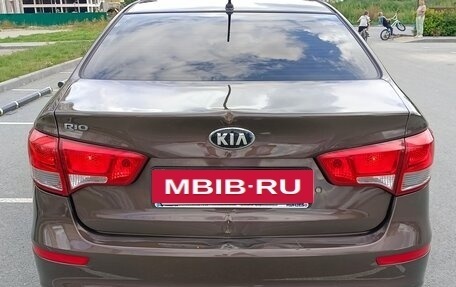KIA Rio III рестайлинг, 2015 год, 1 100 000 рублей, 10 фотография