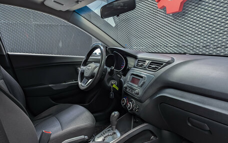 KIA Rio III рестайлинг, 2013 год, 795 000 рублей, 22 фотография