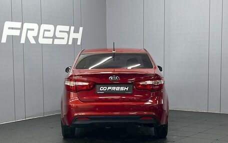 KIA Rio III рестайлинг, 2014 год, 970 000 рублей, 4 фотография