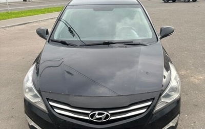 Hyundai Solaris II рестайлинг, 2014 год, 1 100 000 рублей, 1 фотография