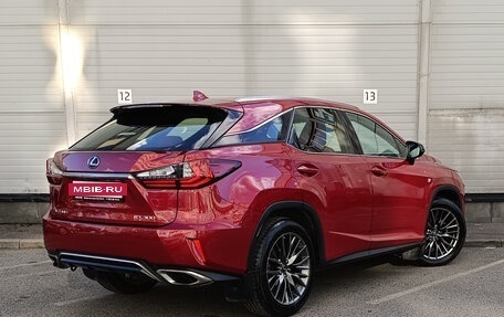 Lexus RX IV рестайлинг, 2018 год, 3 899 000 рублей, 5 фотография