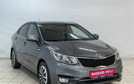KIA Rio III рестайлинг, 2015 год, 1 029 000 рублей, 2 фотография