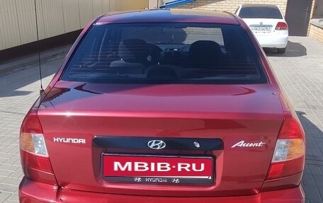 Hyundai Accent II, 2005 год, 420 000 рублей, 10 фотография