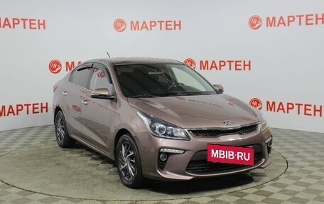 KIA Rio IV, 2019 год, 1 535 000 рублей, 3 фотография