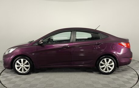 Hyundai Solaris II рестайлинг, 2012 год, 760 000 рублей, 10 фотография