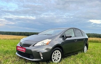 Toyota Prius v (+) I (ZVW40/41) рестайлинг, 2013 год, 1 595 000 рублей, 1 фотография