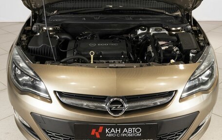 Opel Astra J, 2013 год, 884 000 рублей, 11 фотография