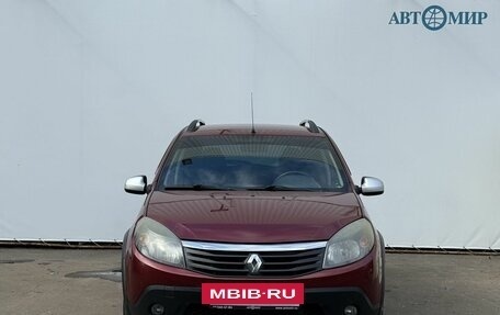 Renault Sandero I, 2012 год, 570 000 рублей, 2 фотография