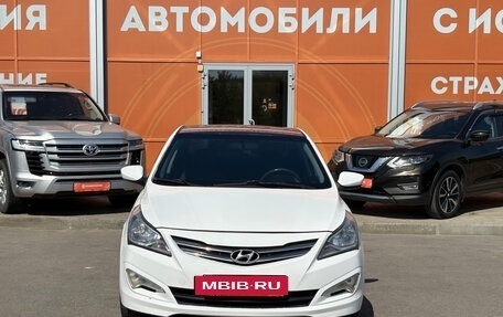 Hyundai Solaris II рестайлинг, 2014 год, 580 000 рублей, 2 фотография