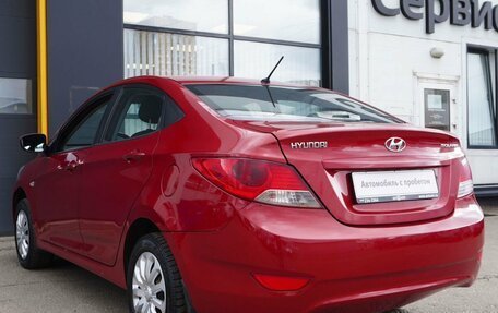 Hyundai Solaris II рестайлинг, 2011 год, 670 000 рублей, 7 фотография