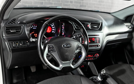 KIA Rio III рестайлинг, 2016 год, 1 130 000 рублей, 12 фотография