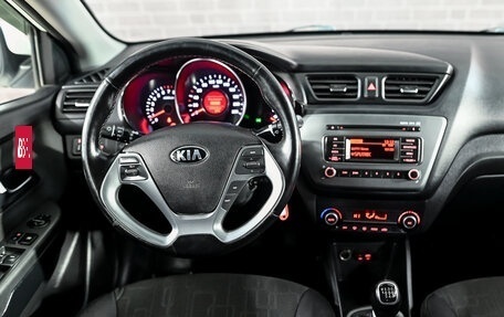 KIA Rio III рестайлинг, 2016 год, 1 130 000 рублей, 17 фотография