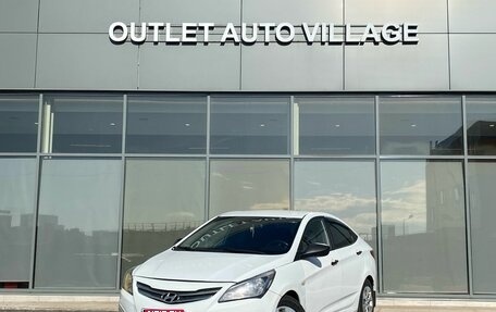 Hyundai Solaris II рестайлинг, 2015 год, 449 000 рублей, 1 фотография