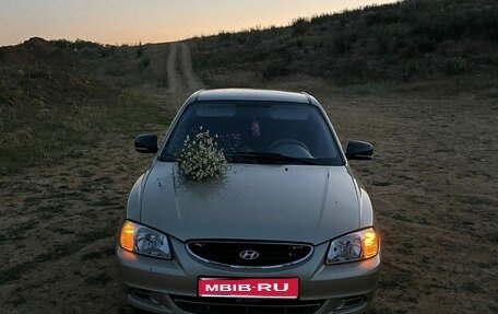 Hyundai Accent II, 2004 год, 315 000 рублей, 1 фотография
