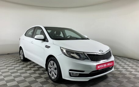 KIA Rio III рестайлинг, 2015 год, 915 000 рублей, 3 фотография