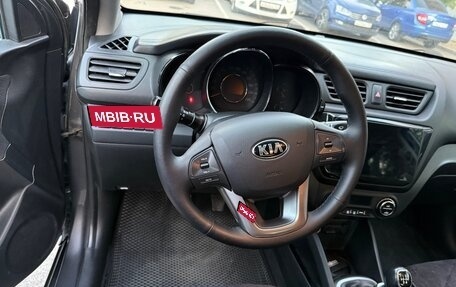 KIA Rio III рестайлинг, 2013 год, 950 000 рублей, 10 фотография