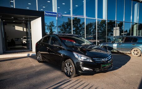 Hyundai Solaris II рестайлинг, 2015 год, 850 000 рублей, 4 фотография