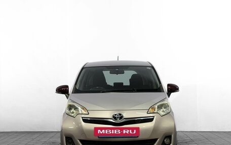 Toyota Ractis II, 2012 год, 1 049 000 рублей, 3 фотография