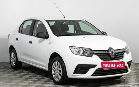Renault Logan II, 2019 год, 989 898 рублей, 3 фотография