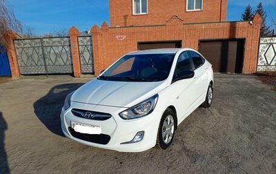 Hyundai Solaris II рестайлинг, 2011 год, 780 000 рублей, 1 фотография