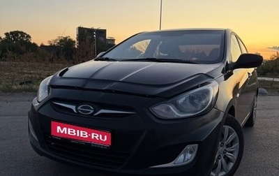 Hyundai Solaris II рестайлинг, 2012 год, 635 000 рублей, 1 фотография