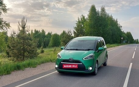 Toyota Sienta II, 2015 год, 1 290 000 рублей, 8 фотография