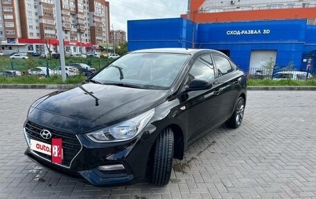 Hyundai Solaris II рестайлинг, 2018 год, 1 200 000 рублей, 11 фотография