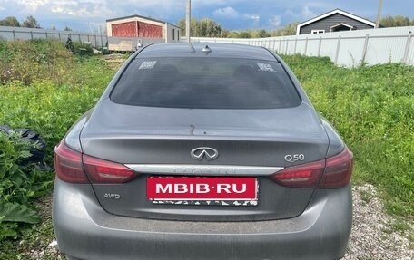 Infiniti Q50 I рестайлинг, 2018 год, 2 850 000 рублей, 2 фотография