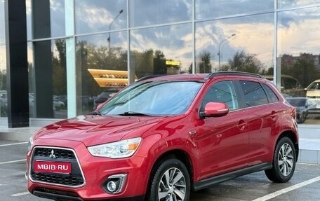 Mitsubishi ASX I рестайлинг, 2014 год, 1 350 000 рублей, 1 фотография