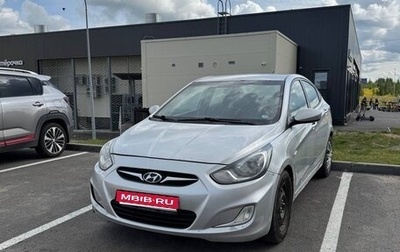 Hyundai Solaris II рестайлинг, 2011 год, 550 000 рублей, 1 фотография