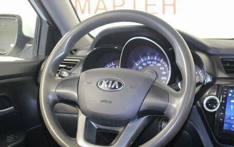 KIA Rio III рестайлинг, 2013 год, 696 000 рублей, 16 фотография