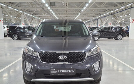 KIA Sorento III Prime рестайлинг, 2017 год, 2 249 000 рублей, 2 фотография