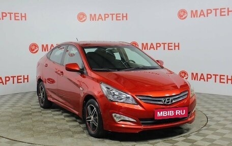 Hyundai Solaris II рестайлинг, 2015 год, 1 146 000 рублей, 3 фотография